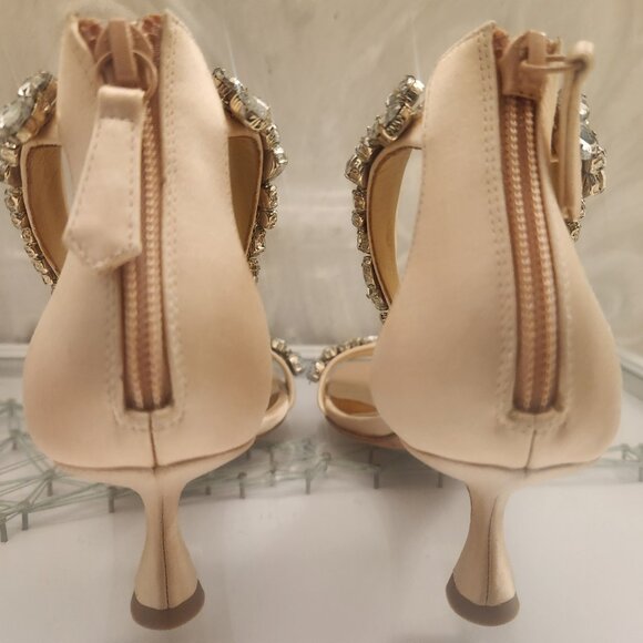 Badgley Mischka Embellished heeled sandals. NWT. Size 6 - Picture 5 of 8